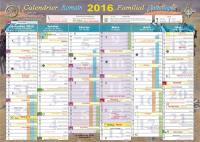 Calendrier familial catholique 2016 : calendrier romain mural