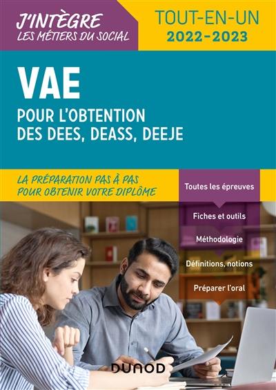 VAE pour l'obtention des DEES, DEASS, DEEJE : tout-en-un 2022-2023