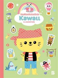 Kawaii : mon livre d'autocollants : à l'aventure