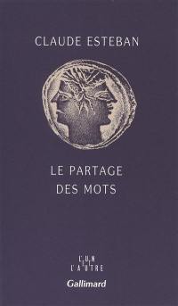 Le Partage des mots