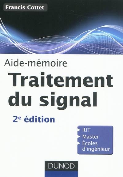 Traitement du signal : aide-mémoire