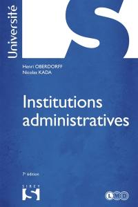 Institutions administratives