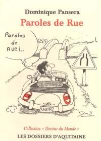 Paroles de rue