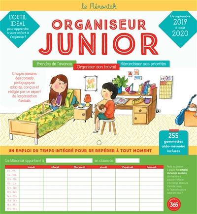 Organiseur junior : de septembre 2019 à août 2020