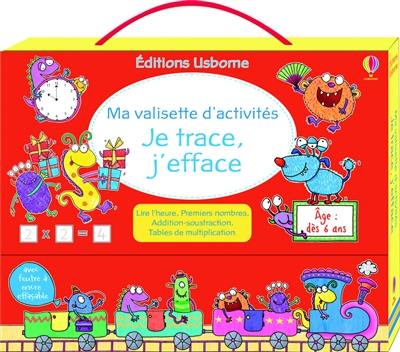 Ma valisette d'activités : je trace, j'efface