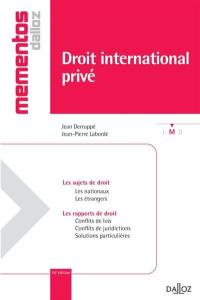 Droit international privé