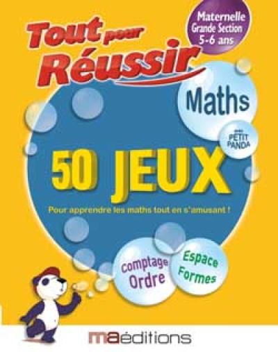 Maths maternelle grande section, 5-6 ans