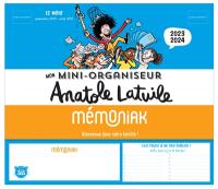 Mon mini-organiseur Anatole Latuile 2023-2024 : 12 mois, septembre 2023-août 2024