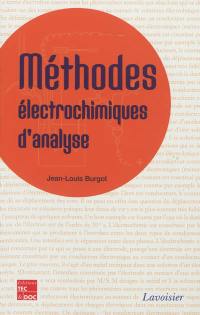 Méthodes électrochimiques d'analyse