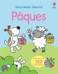 Pâques : Autocollants Usborne : Dès 3 ans