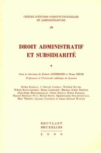 Droit administratif et subsidiarité