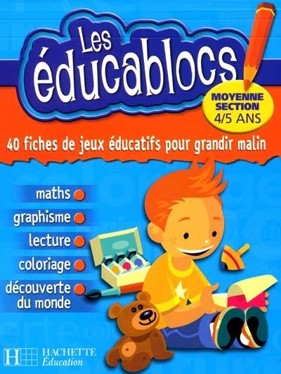 Les éducablocs, moyenne section, 4-5 ans