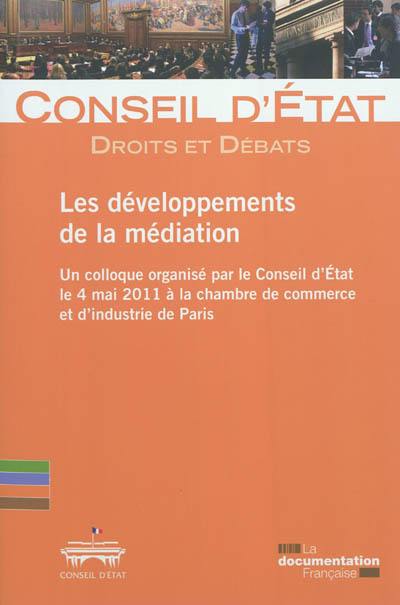 Les développements de la médiation