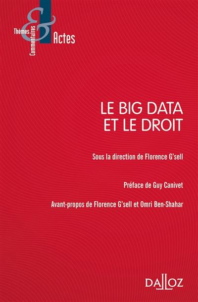 Le big data et le droit