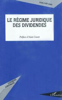 Le régime juridique des dividendes