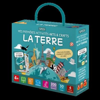 La Terre : colle les stickers, colorie et complète le livre !