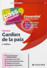 Concours gardien de la paix