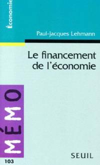 Le financement de l'économie