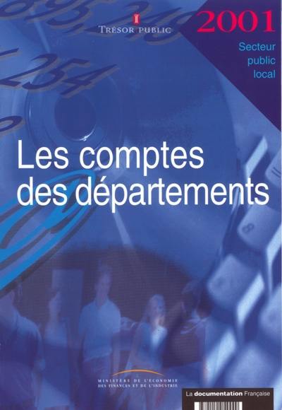 Les comptes des départements 2001