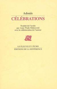 Célébrations : poèmes