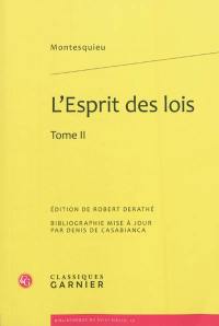 L'esprit des lois. Vol. 2