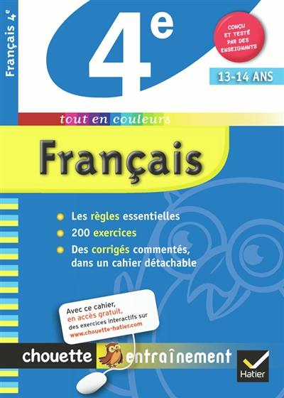 Français 4e, 13-14 ans