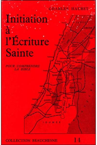 Initiation à l'écriture sainte