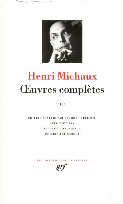 Oeuvres complètes. Vol. 3