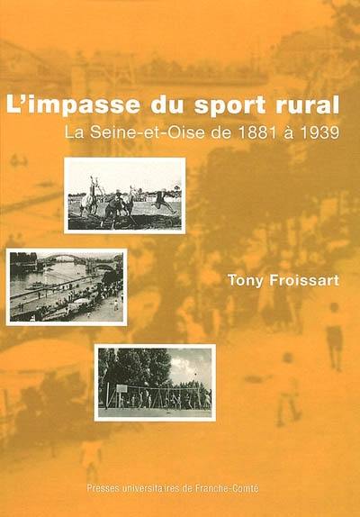 L'impasse du sport rural : la Seine-et-Oise de 1880 à 1939