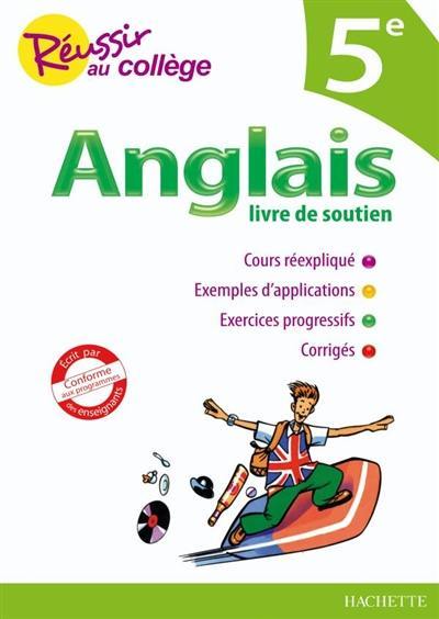 Anglais 5e : livre de soutien