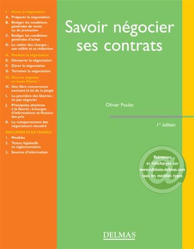 Savoir négocier ses contrats