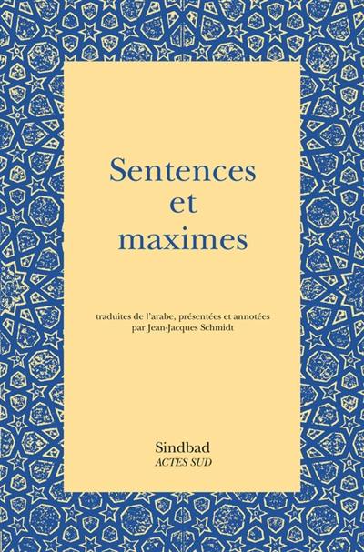 Sentences et maximes