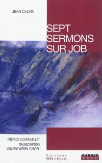 Sept sermons sur Job