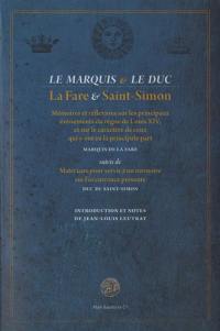 Le marquis et le duc : La Fare et Saint-Simon