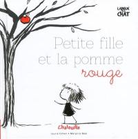 Petite fille et la pomme rouge