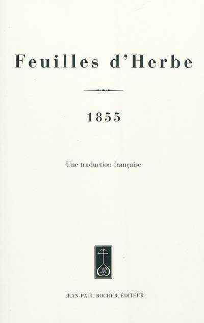 Feuilles d'herbe : 1855