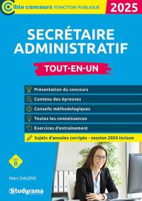 Secrétaire administratif : tout-en-un, cat. B : 2025