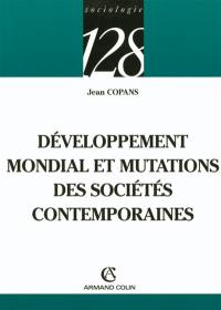 Développement mondial et mutations des sociétés contemporaines