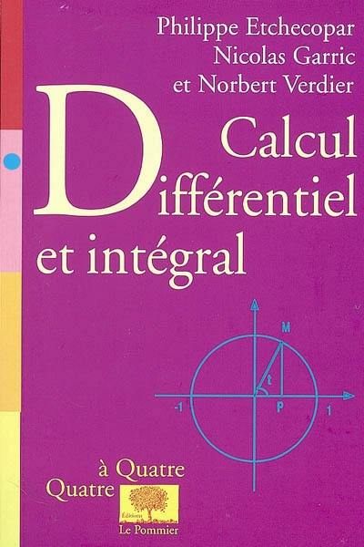 Calcul différentiel et intégral