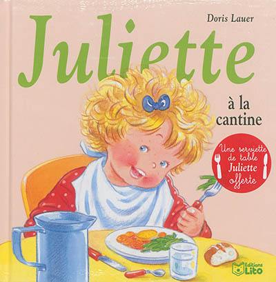 Juliette à la cantine