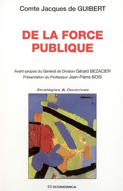 De la force publique : 1790