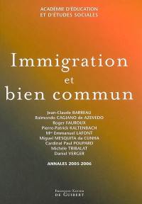 Immigration et bien commun