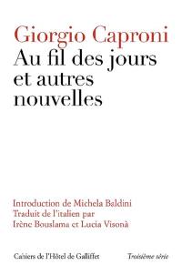 Au fil des jours : et autres nouvelles