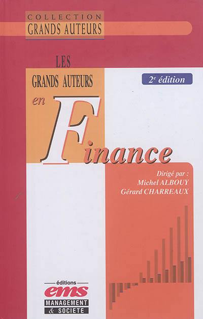 Les grands auteurs en finance