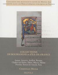 Collections de Bourgogne et d'Ile-de-France : Autun, Auxerre, Avallon, Beaune, Chalon-sur-Saône, Dijon, Mâcon, Melun, Provins, Semur-en-Auxois, Sens