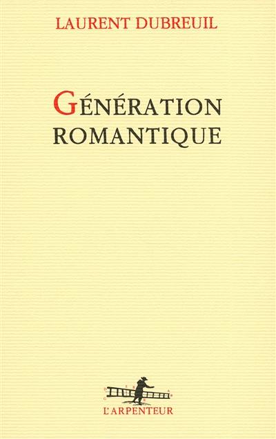 Génération romantique