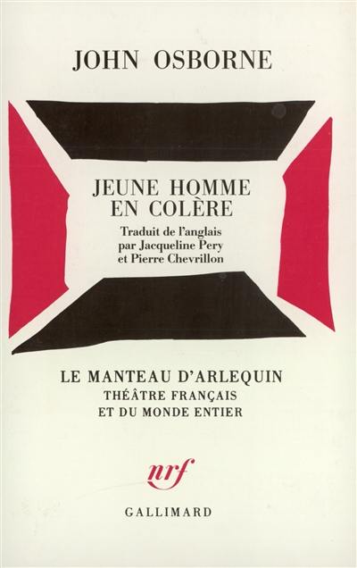 Jeune homme en colère