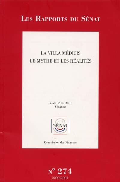 La villa Médicis : le mythe et les réalités