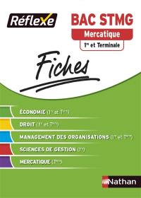 Mercatique, bac STMG, 1re et terminale : fiches