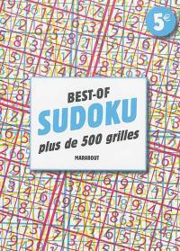 Best-of sudoku : plus de 500 grilles